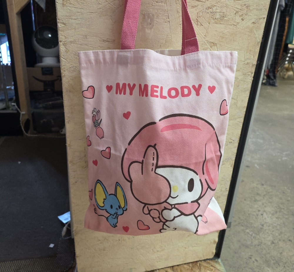 My Melody Pink Graphic Tote Bag